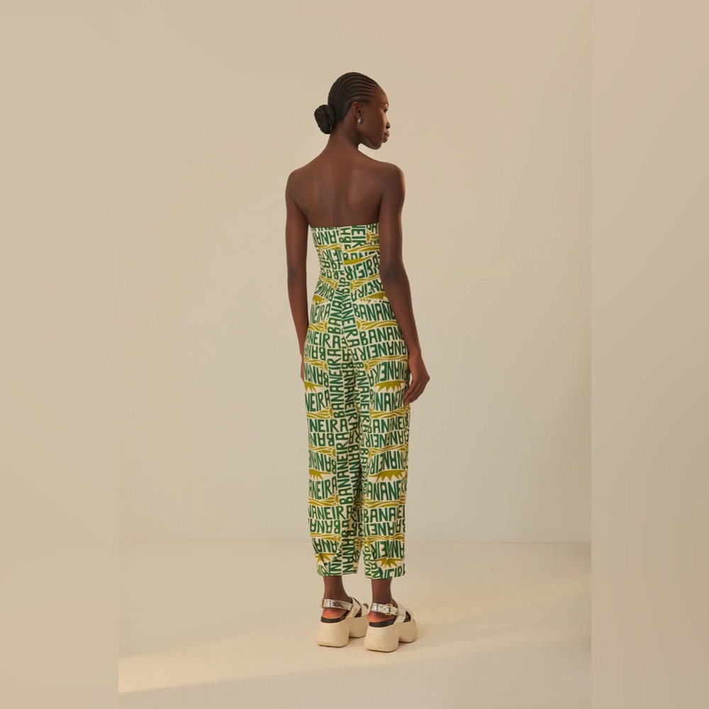 FARM RIO
TYPOGRAPHY STRAPLESS JUMPSUIT - Picture 4 of 6